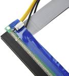 Kolink PCI-Express x1 - x16 felszálló kábel - 19 cm