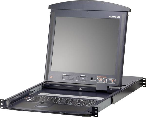 ATEN KL1508AN-AXA-XG 8 port KVM konzol   1280 x 1024 Pixel