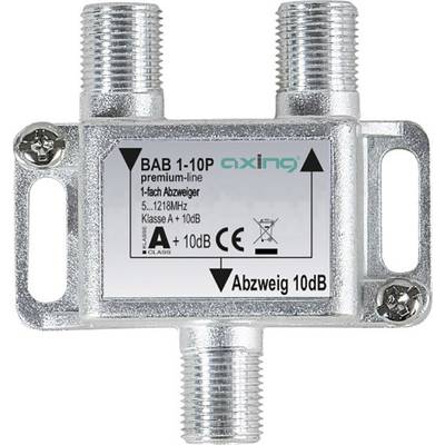 Axing BAB 1-10P Kábel-TV leágaztató 1 csatornás 5 - 1218 MHz