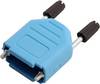 encitech DPPK09-B-K 6353-0104-01 Pólusszám: 9 Műanyag 180 ° Kék 1 db