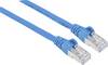 Intellinet 740609 RJ45 Hálózati kábel, patchkábel CAT 6A S/FTP 0.25 m Kék Fólia árnyékolás, Fonat árnyékolás, Árnyékolt, Halogénmentes 1 db