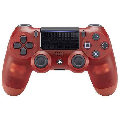 Sony Dualshock 4 V2 Játékkonzol PlayStation 4 Piros (átlátszó) 