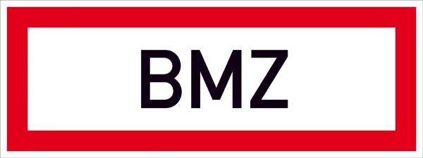 SafetyMarking 26.2500 Figyelmeztető tábla BMZ Öntapadó fólia (Sz x Ma) 297 mm x 105 mm 1 db