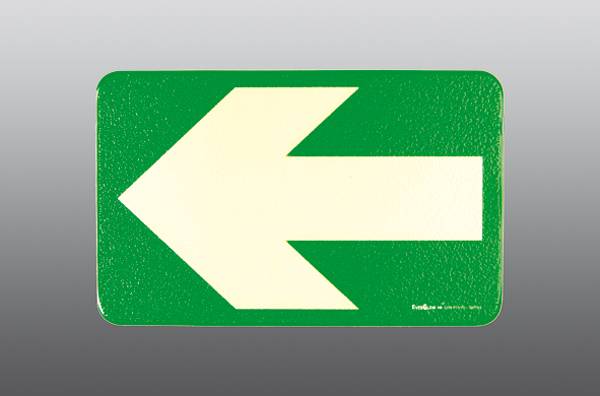 Talajjelölő nyíl Alumínium Nyíl SafetyMarking 17.7473 (Sz x Ma) 175 mm x 110 mm 1 db
