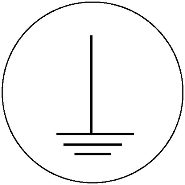 SafetyMarking 30.1572 Etikettek Föld Öntapadó fólia (Ø) 12.5 mm 12.5 mm 40 db