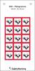 SafetyMarking 30.B1044 GHS veszély piktogramm 09 Környezet Öntapadó fólia (Sz x Ma) 25 mm x 25 mm 15 db