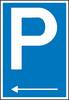 SafetyMarking 41.5792 Parkoló tábla Parkoló Műanyag (Sz x Ma) 250 mm x 400 mm 1 db