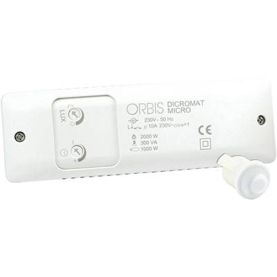 ORBIS Zeitschalttechnik OB133612 Mennyezeti Mozgásérzékelő 360 ° Fehér IP20