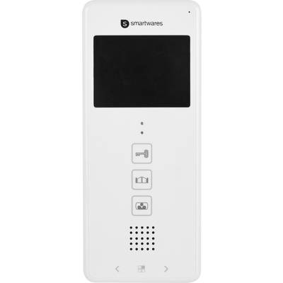   Smartwares  DIC-22102    Videó kaputelefon  2 drótos  Beltéri egység    Fehér