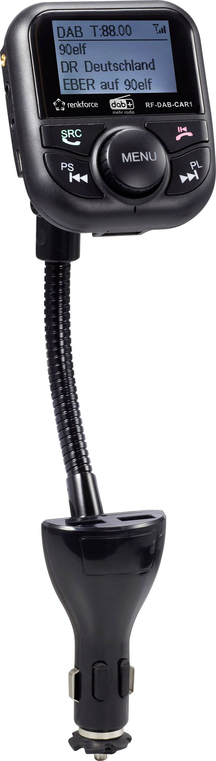 DAB+ autós vevő, Renkforce RF-DAB-CAR1-5