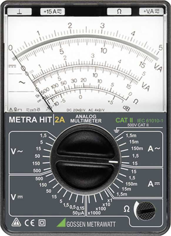 Gossen Metrawatt METRAHit 2A Kézi multiméter analóg