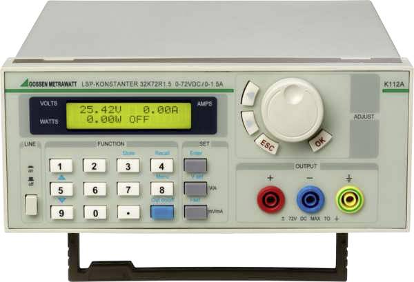 Gossen Metrawatt LSP 32 K 36 R 3 Labortápegység, szabályozható 0 - 36 V/DC 0 - 3 A 100 W RS-232 Távirányítható, Programozható Kimenetek száma 1 x
