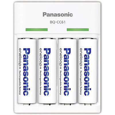 Panasonic BQ-CC61 Hengeres akku töltő NiMH Mikro (AAA), Ceruza (AA)