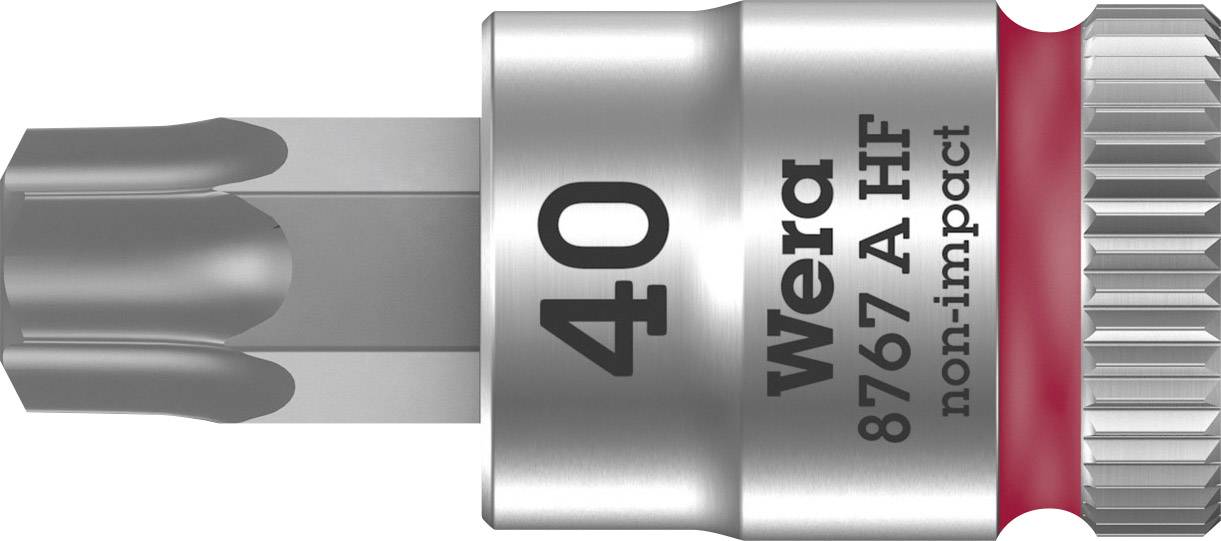 Wera 8767 A 05003371001 Belső kerek hatlap (TX) Dugókulcs bit betét Tartó funkció 6.3 mm 1/4 T 40 1/4 (6,3 mm)