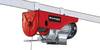 Einhell 2255130 Elektromos csörlő Teherbírás (vezetőgörgővel) 250 kg Teherbírás (vezetőgörgő nélkül) 125 kg