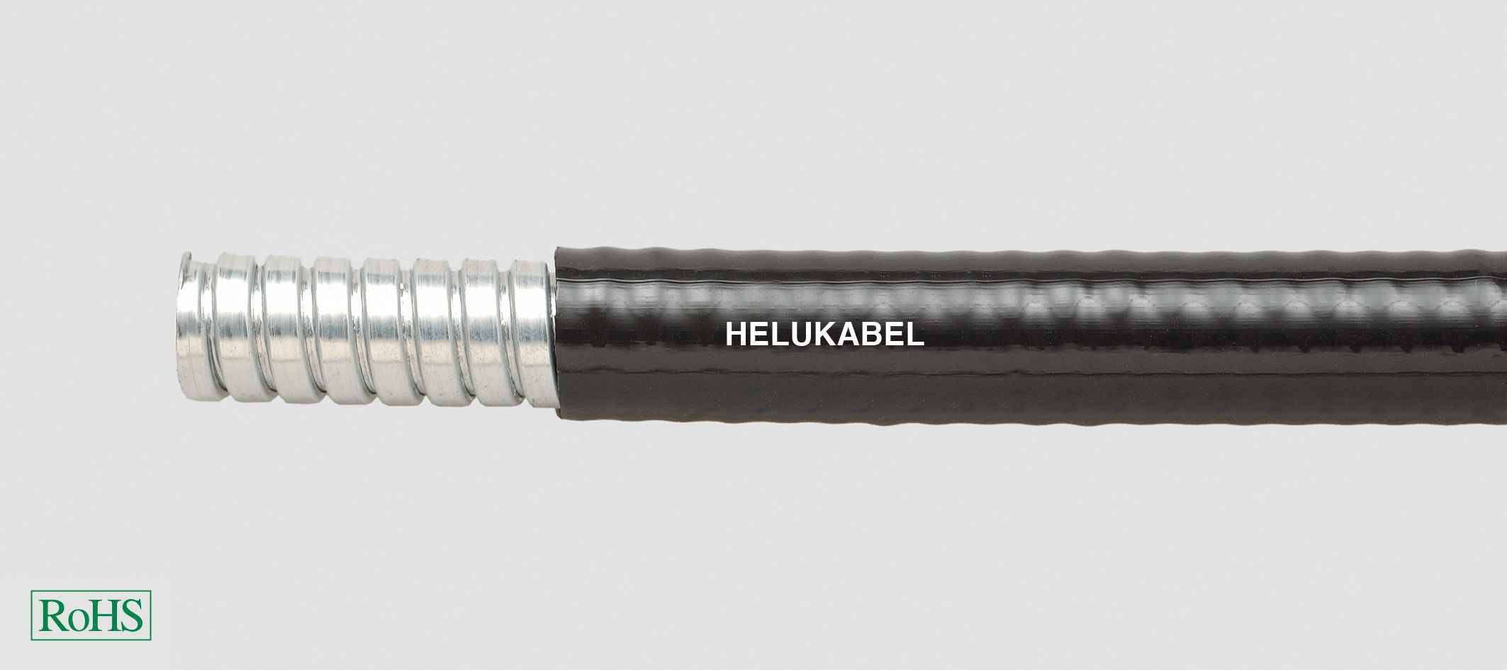 HELU 94996 HFX PG Védőtömlő Fekete 16.00 mm 30 m