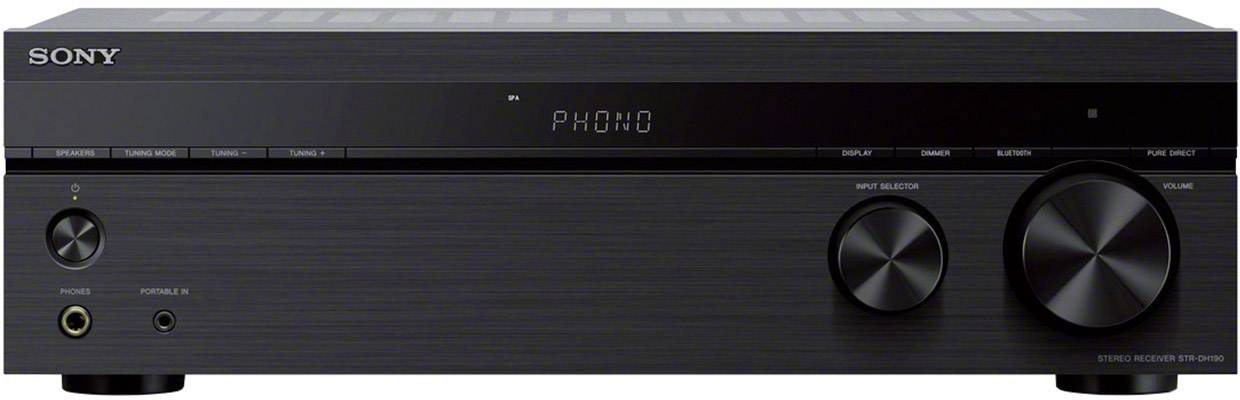 Sony STR-DH190 Sztereo vevő 2x100 W Fekete Bluetooth®-0