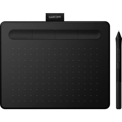 Vezetékes digitalizáló tábla tollal, fekete, Wacom Intuos S