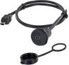 Mini USB 2.0 típusú AB Sasszé alj, beépíthető 1310-1021-02 M22 1310-1021-02 encitech Tartalom: 1 db