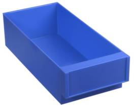 Plastipol Scheu 1657845 Fiók, fiókrendszerhez (Sz x Ma x Mé) 162 x 102 x 345 mm Kék 1 db