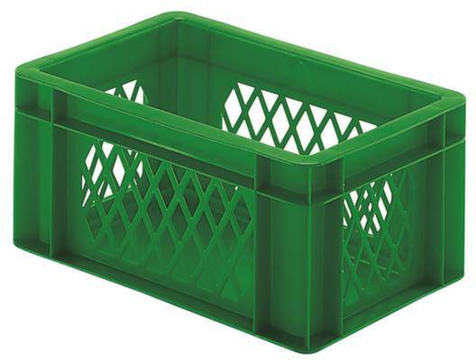 LA-KA-PE 203984 Egymásra rakható doboz Élelmiszerek tárolására alkalmas (H x Sz x Ma) 300 x 200 x 145 mm Zöld 8 db