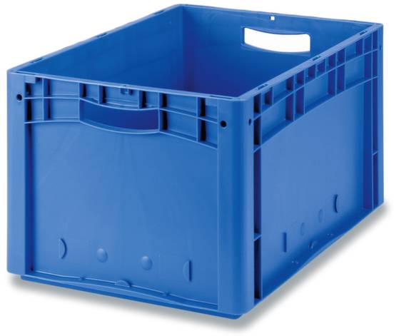 BITO Lagertechnik 1657932 Egymásra rakható doboz Élelmiszerek tárolására alkalmas (H x Sz x Ma) 600 x 400 x 270 mm Kék 1 db