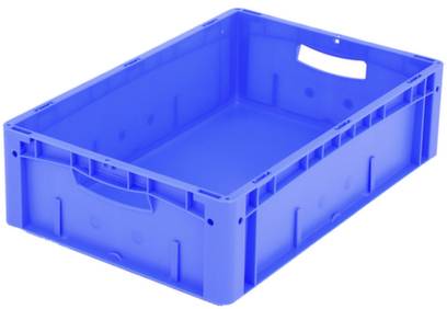 BITO Lagertechnik 1657979 Egymásra rakható doboz Ergonomic Élelmiszerek tárolására alkalmas (H x Sz x Ma) 600 x 400 x 170 mm Kék 1 db