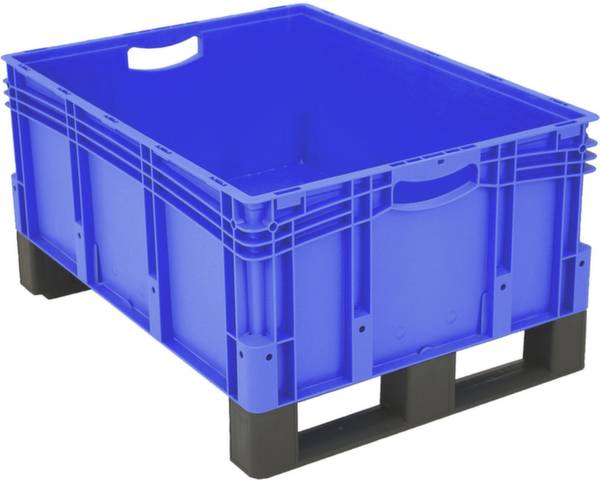 BITO Lagertechnik 1658325 Egymásra rakható doboz Élelmiszerek tárolására alkalmas (H x Sz x Ma) 800 x 600 x 420 mm Kék 1 db