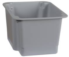Plastipol Scheu 1658376 Egymásra rakható doboz Élelmiszerek tárolására alkalmas (H x Sz x Ma) 300 x 200 x 150 mm Szürke 1 db