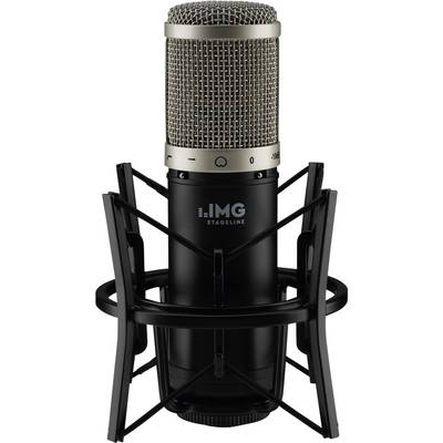 IMG StageLine ECMS-90  Stúdió mikrofon Átviteli mód:Vezetékes Pókkal, Szélvédővel, Táskával, Hordtáskával