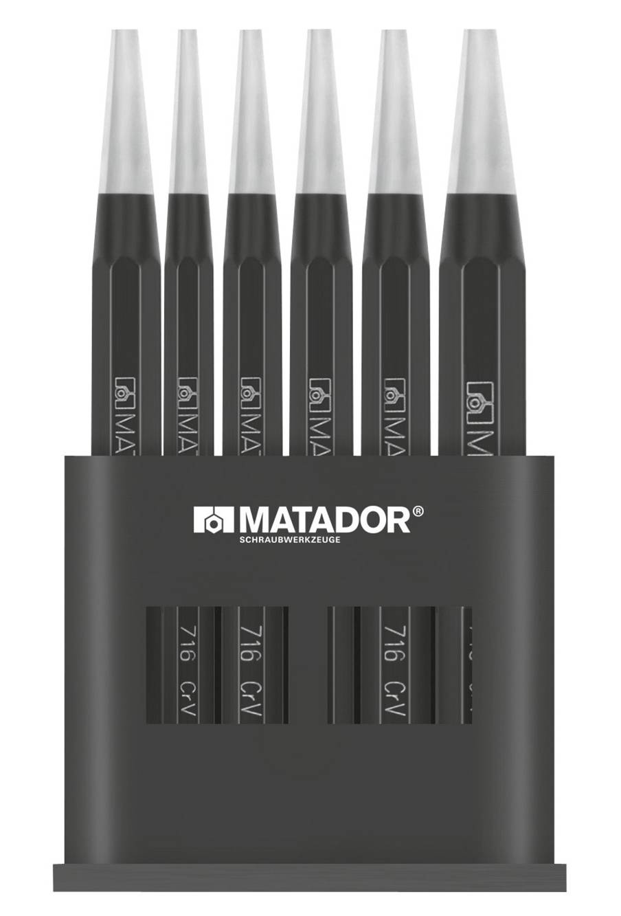 Matador Schraubwerkzeuge Meghajtó készlet, 6 darab, 3 - 10 mm 07169060