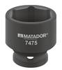 Matador Schraubwerkzeuge 74750170 Külső hatlap Ütvefúró dugókulcs betét 17 mm 1/2" 17 mm 1/2" (12,5 mm)