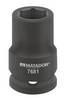 Matador Schraubwerkzeuge 76810700 Külső hatlap Ütvefúró dugókulcs betét 70 mm 1" (25 mm)