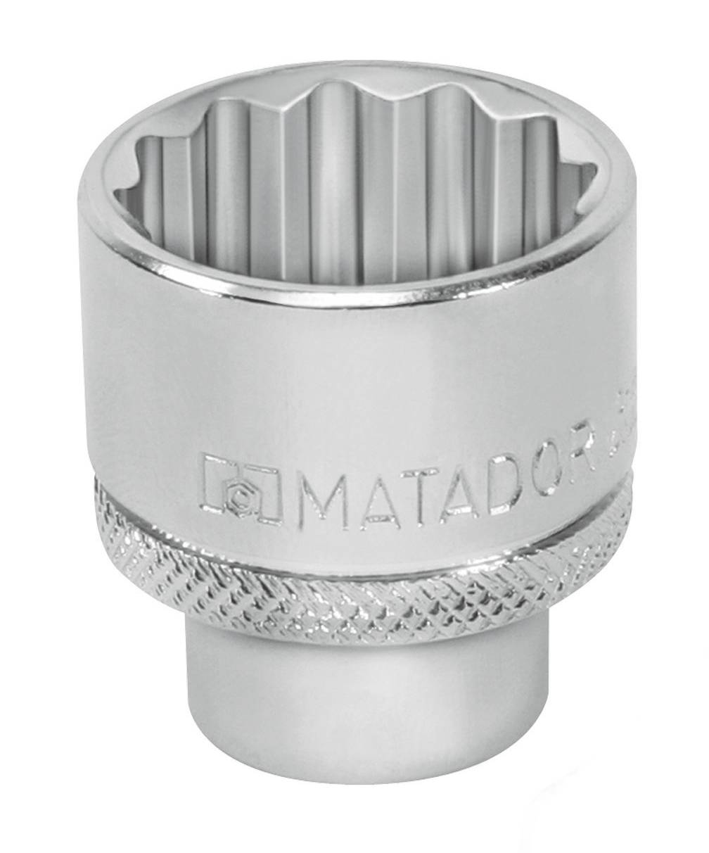 Matador Schraubwerkzeuge 40758015 Külső dupla hatlap Dugókulcs betét 31/32 1/2 (12,5 mm)