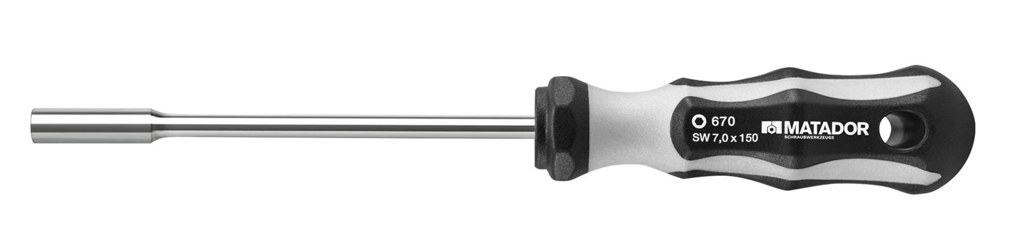 Matador Schraubwerkzeuge 06702060 Dugókulcs csavarhúzó Műhely Kulcsszélesség: 6 mm