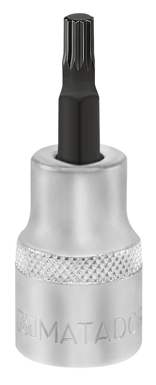Matador Schraubwerkzeuge 30790060 Külső négyfogú (XZN) Dugókulcs bit betét 10 mm 3/8 M6 3/8 (10 mm)