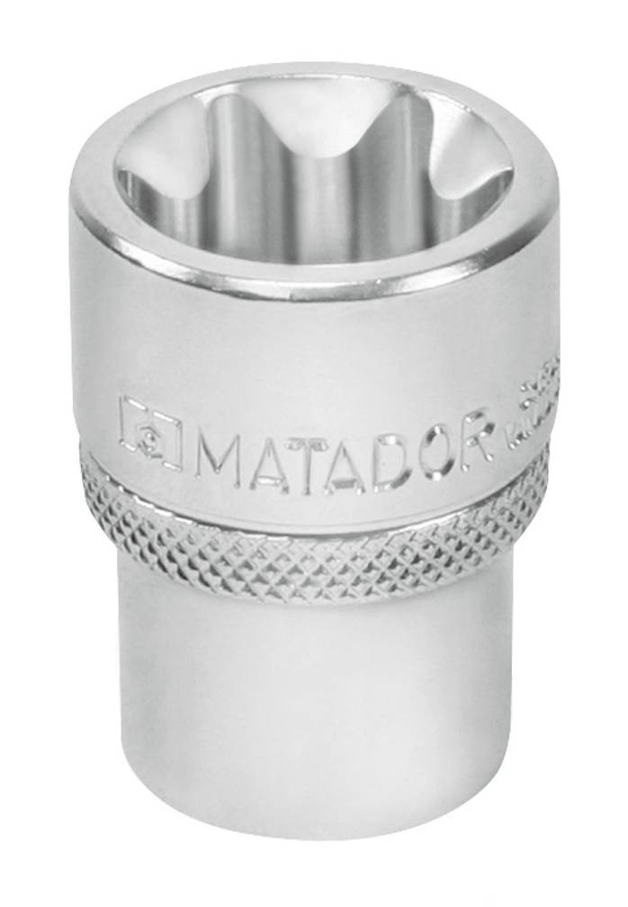 Matador Schraubwerkzeuge 40900140 Külső kerek hatlap (TX) Dugókulcs betét E 14 1/2 (12,5 mm)