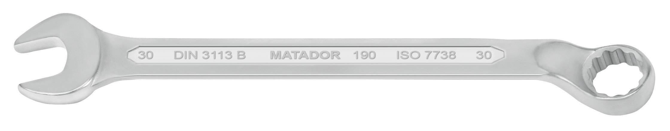 Matador Schraubwerkzeuge 01900300 Racsnis csavarkulcs Kulcsszélesség (metrikus) 30 mm