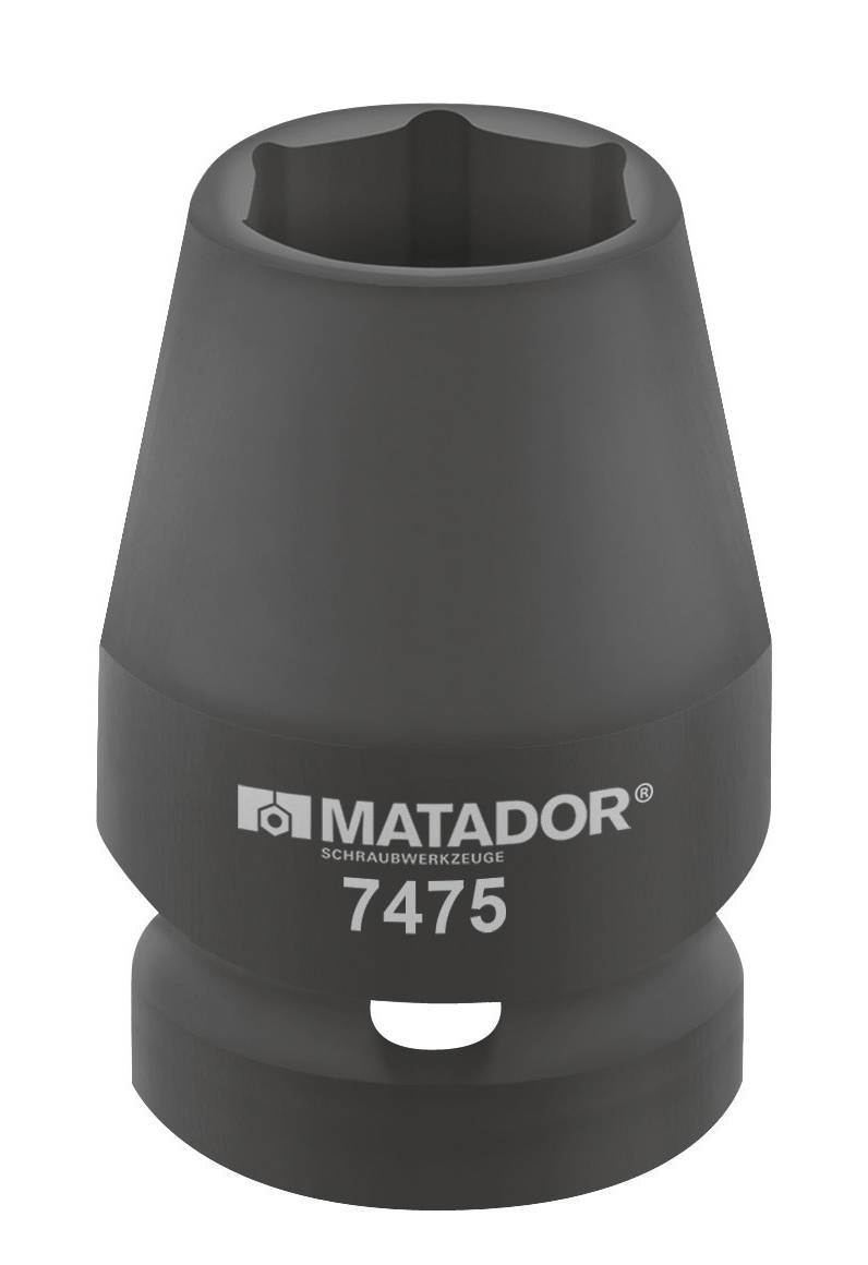 Matador Schraubwerkzeuge 74750100 Külső hatlap Ütvefúró dugókulcs betét 10 mm 1/2 (12,5 mm)