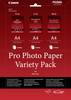 Canon Pro Photo Paper Variety Pack A4 PVP-201 6211B021 Fénykép papír DIN A4 210 g/m² 15 lap Magasfényű, Selyemfényű, Matt