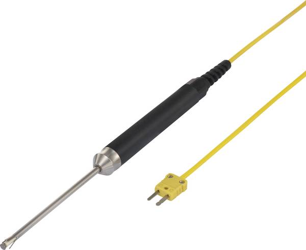 VOLTCRAFT TP-207 Felület érzékelő Kalibráció (ISO) -100 - 300 °C  Érzékelő típus K
