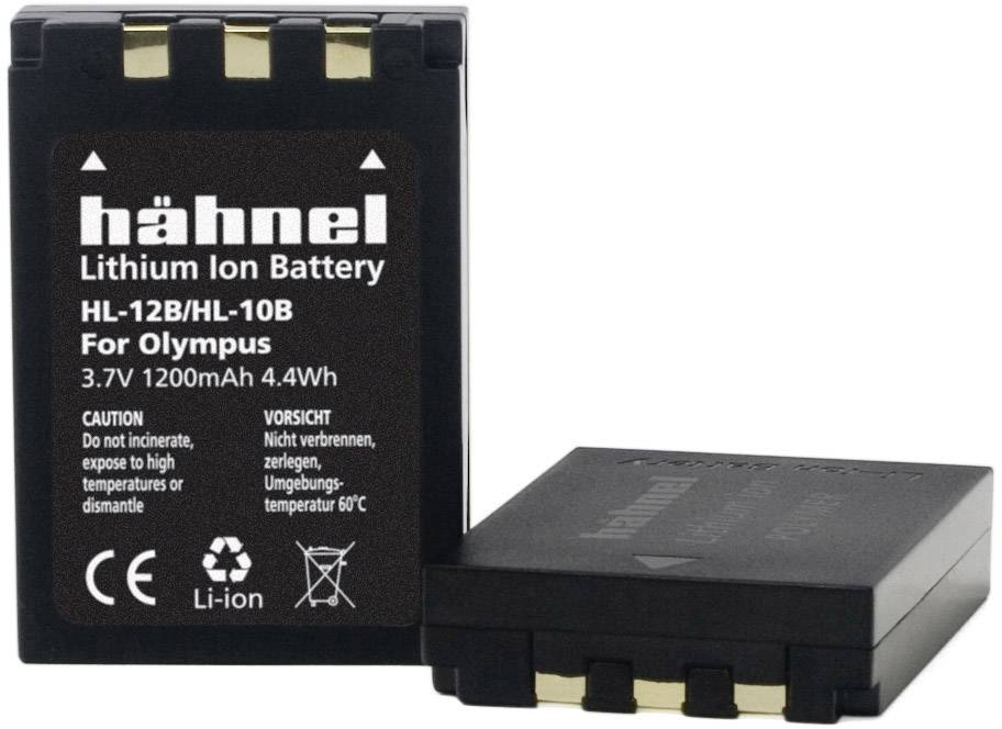 Hähnel Fototechnik HL-12B Kamera akku Megfelelő eredeti akku (kamera) Li-10B, LI-11B, LI-12B 3.7 V 1200 mAh