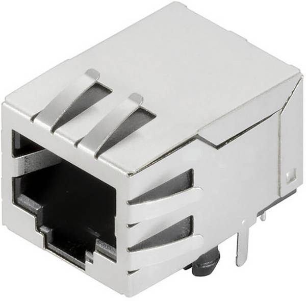 Weidmüller RJ45C5 R1D 3.3E4N RL RJ45 CAT 5 csatlakozó 2562910000 Alj, beépíthető, vízszintes   Pólusszám 8 Ezüst, Fekete 200 db