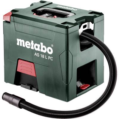 Metabo AS 18 L PC 602021000 Száraz porszívó Készlet  7.50 l 2 akkuval, L minőséítésű porszívó osztály