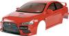 Tamiya 51376 1:10 Karosszéria Mitsubishi Lancer Evo X 190 mm Lakkozatlan, nem kivágott