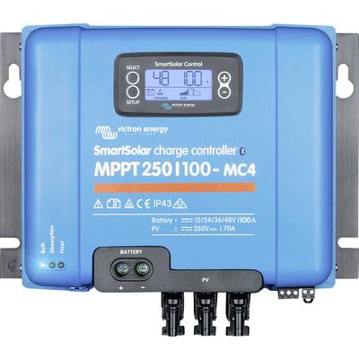 Victron Energy SmartSolar MPPT 250/100-MC4 Napelem töltésszabályozó MPPT 12 V, 24 V, 48 V 100 A