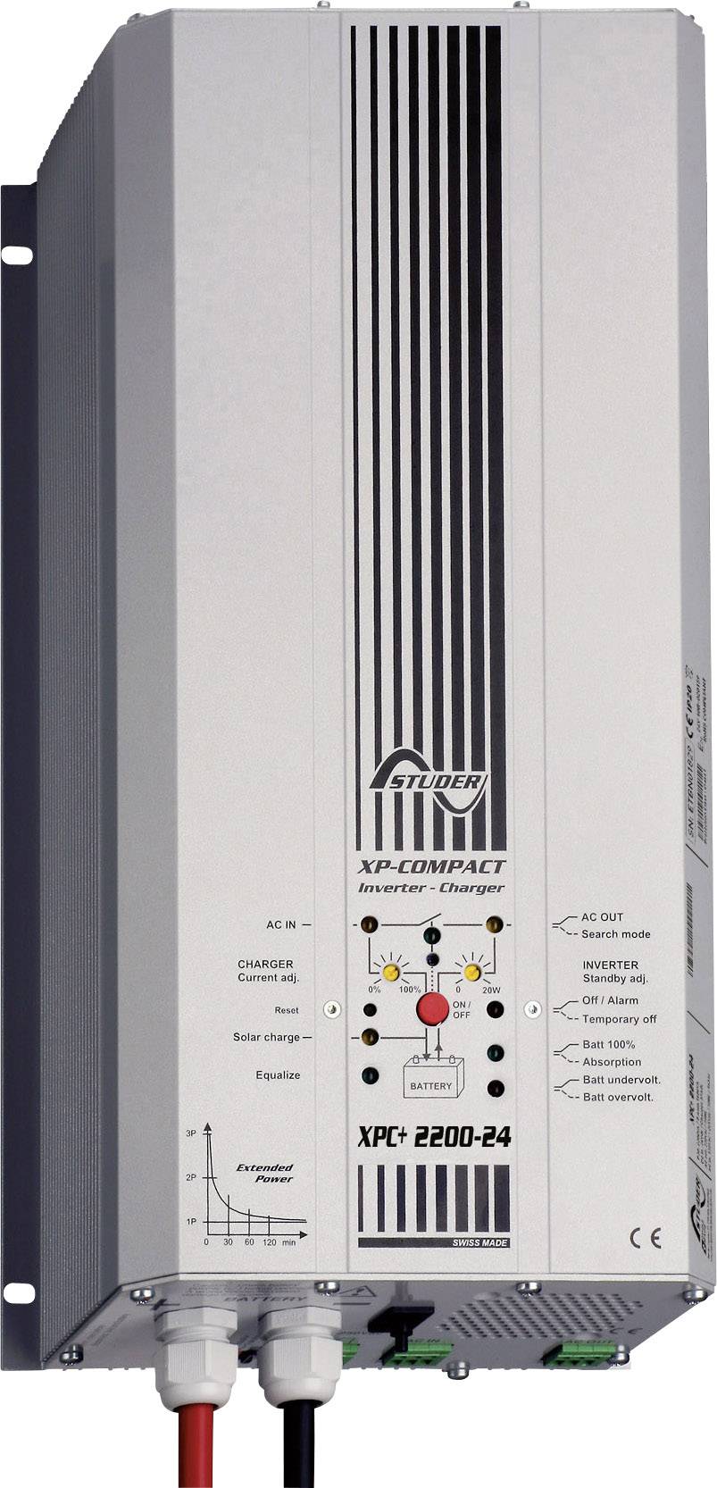 Studer Hálózati inverter XPC+ 2200-24 2200 W 24 V/DC - 230 V/AC
