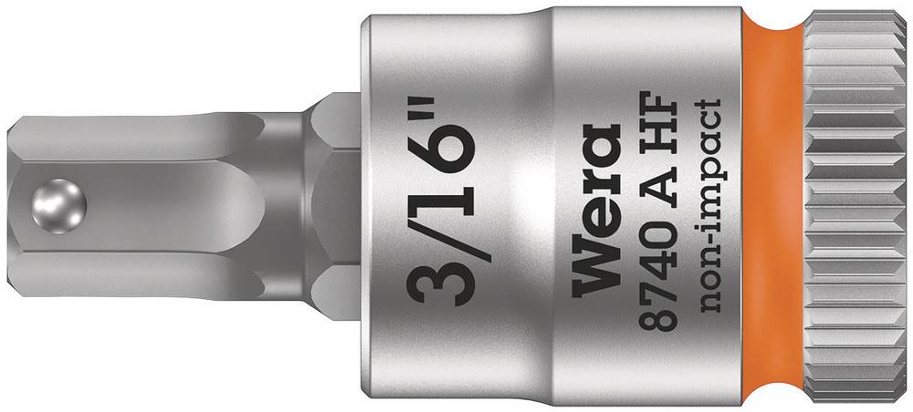 Wera 8740 A 05003386001 Belső hatlap Dugókulcs betét 3/16 1/4 (6,3 mm)