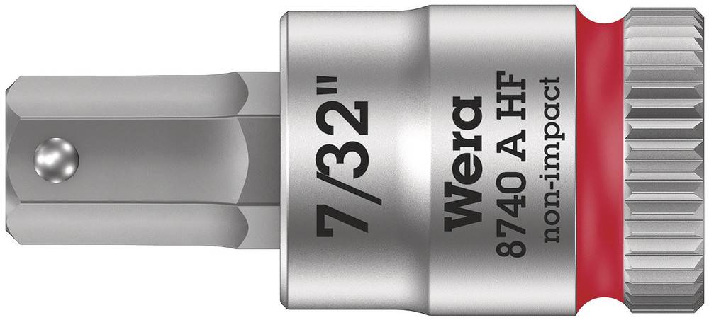 Wera 8740 A 05003387001 Belső hatlap Dugókulcs betét Tartó funkció 6.3 mm 7/32 1/4 (6,3 mm)
