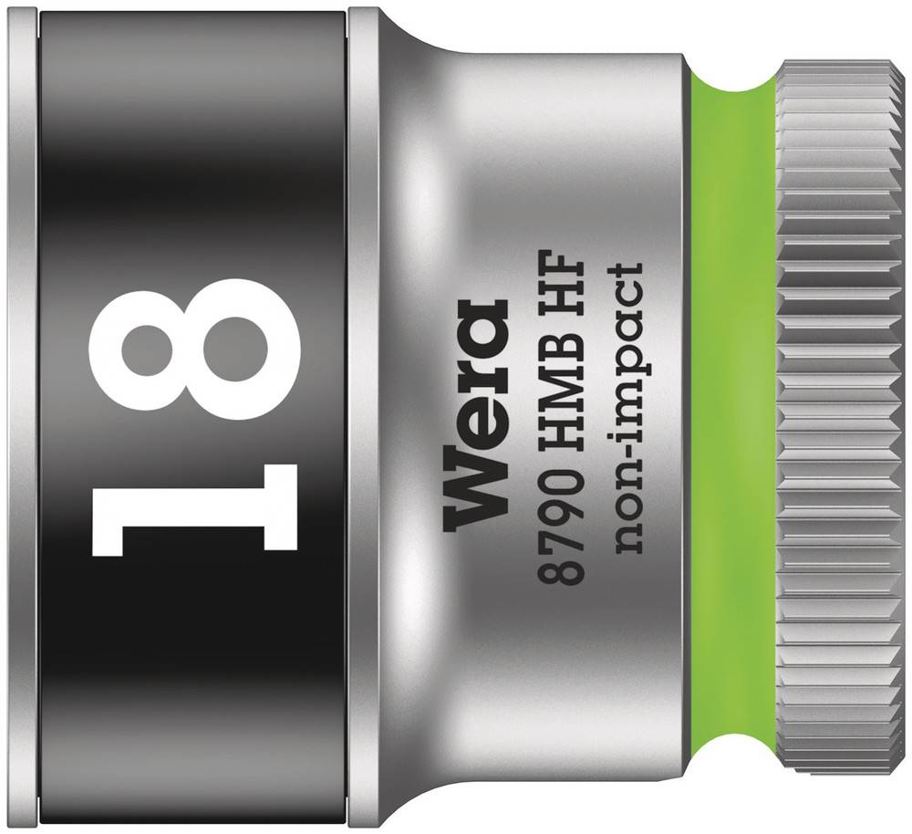 Wera 8790 HMB HF 05003752001 Külső hatlap Dugókulcs betét 18 mm 3/8 (10 mm)